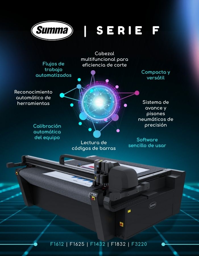 Características de la Mesa de corte Summa Serie F modelo F1612 de Legon con la promoción el dúo imbatible