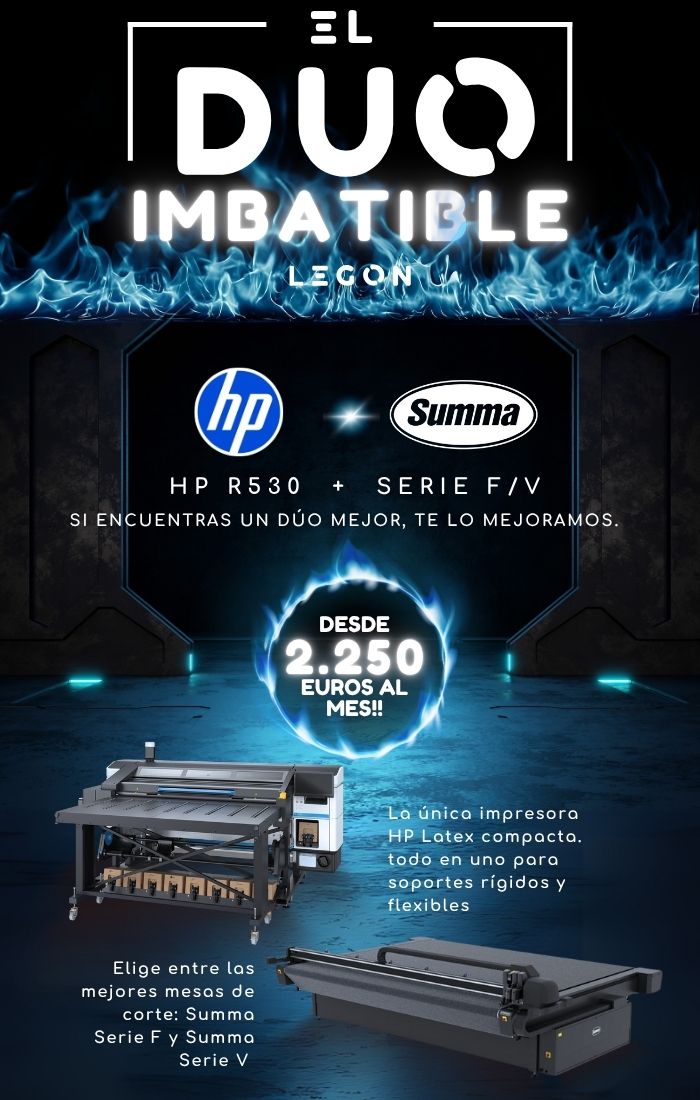 Legon promo del Dúo Imbatible de Summa Serie F o Serie V y HP R530